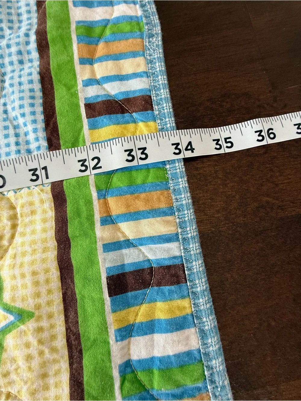 Handmade Teddy Bear Baby Quilt Blanket 34x41 Twinkle Twinkle Little Star